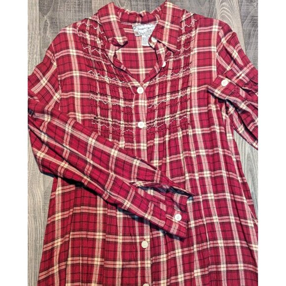 Jonathan Martin Colorful Plaid‎ Country Home Long Sleeve Button Size 7/8 Western - Picture 3 of 11